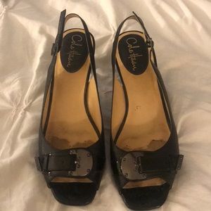 Cole Haan Black slingback